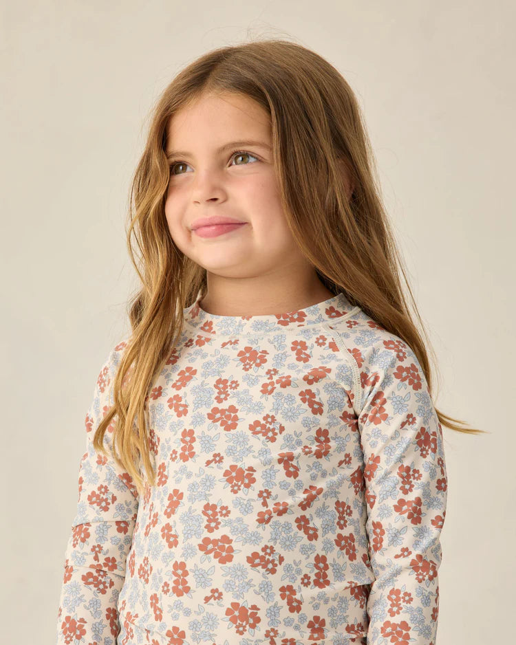 Maryn Rashguard Set | Americana Floral | Rylee & Cru