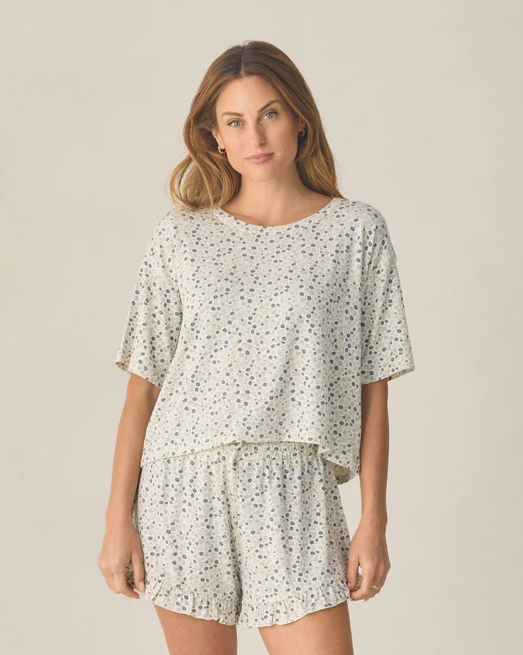 Mosie Set | Blue Ditsy | Rylee & Cru