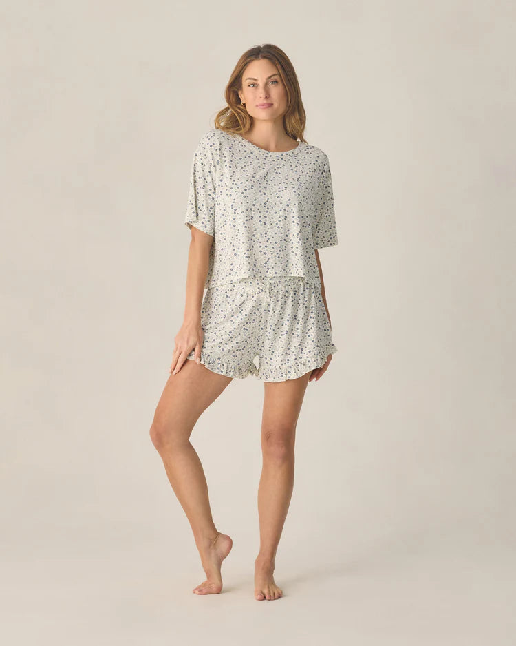 Mosie Set | Blue Ditsy | Rylee & Cru