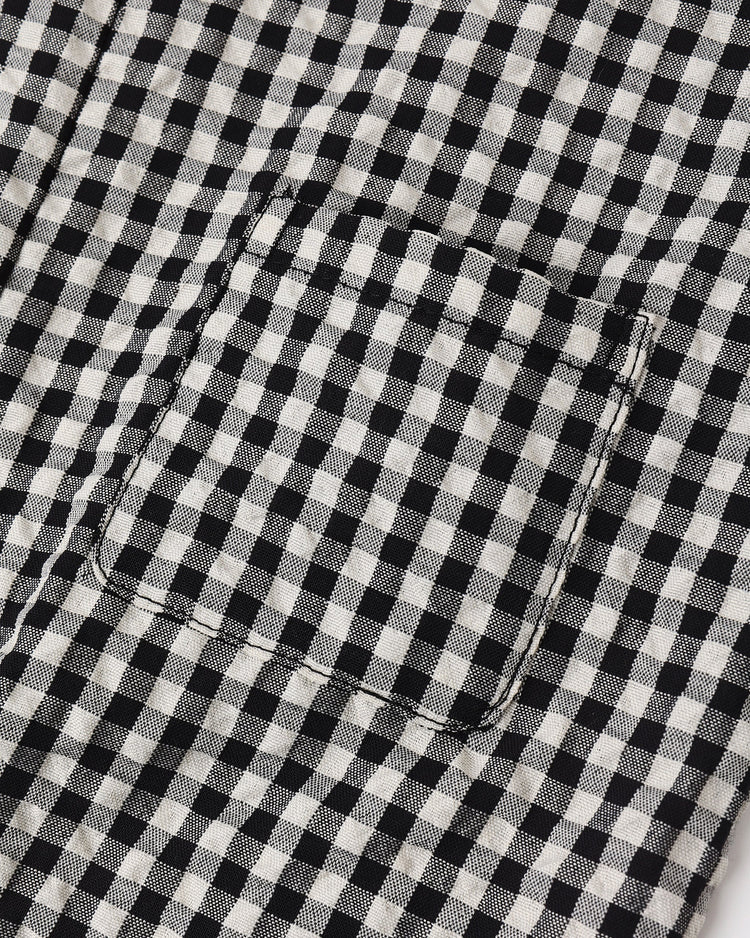 Button Jumpsuit | Black Check | Rylee & Cru