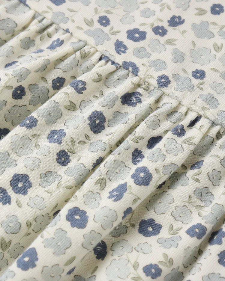 Babydoll Dress | Blue Ditsy | Rylee & Cru