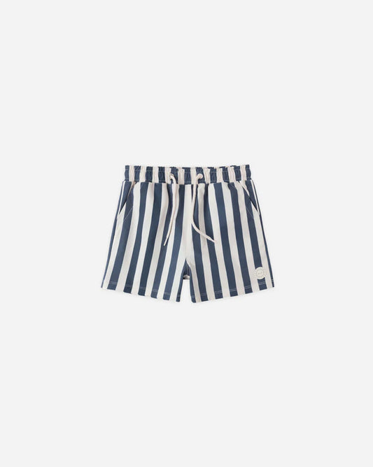 Boardshort | Navy Stripe | Rylee & Cru