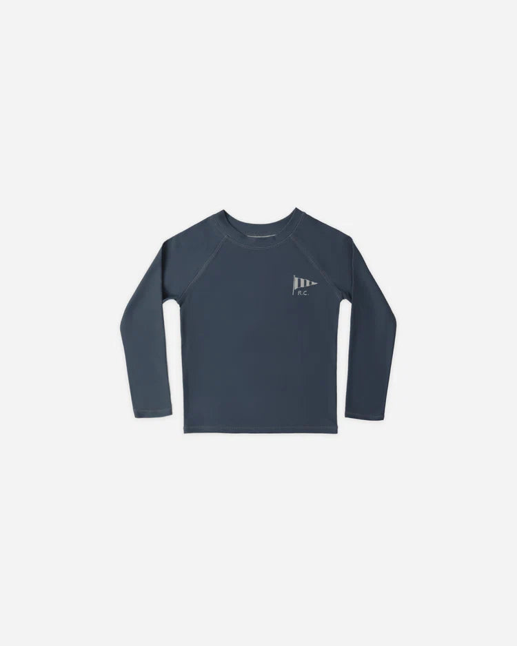 Long Sleeve Rashguard | Navy | Rylee & Cru