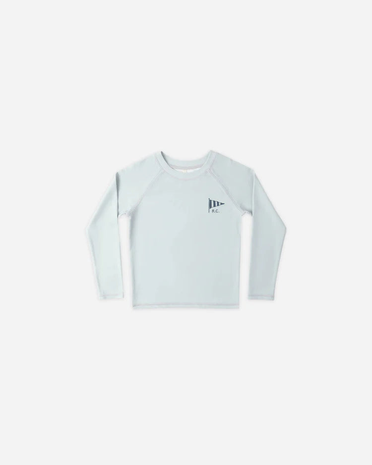 Long Sleeve Rashguard | Light Blue | Rylee & Cru