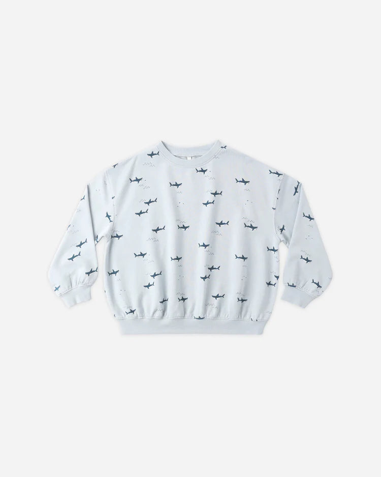 Sweatshirt | Shark | Rylee & Cru