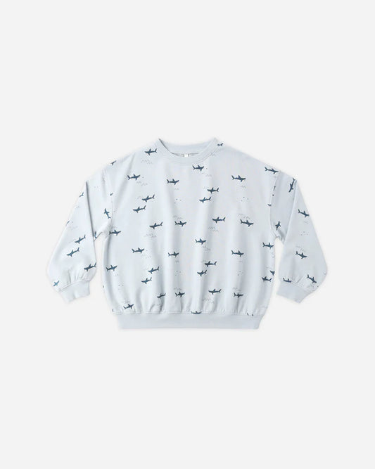 Sweatshirt | Shark | Rylee & Cru