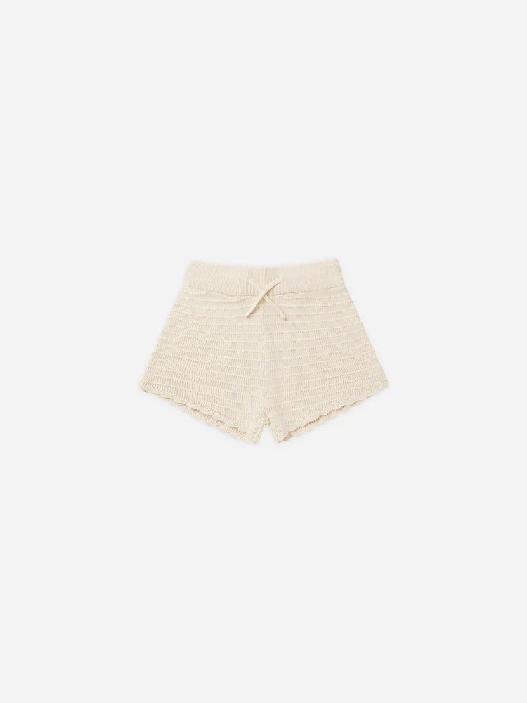 Knit Shorts | Rylee + Cru | Natural