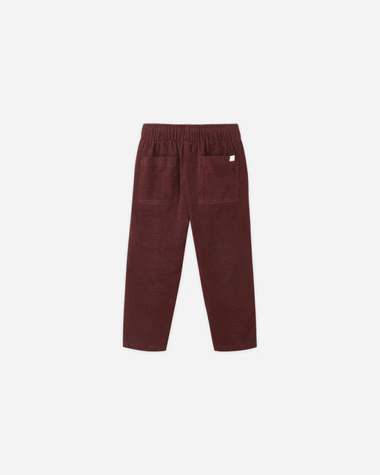 Kalen Pant | Burgundy | Rylee & Cru