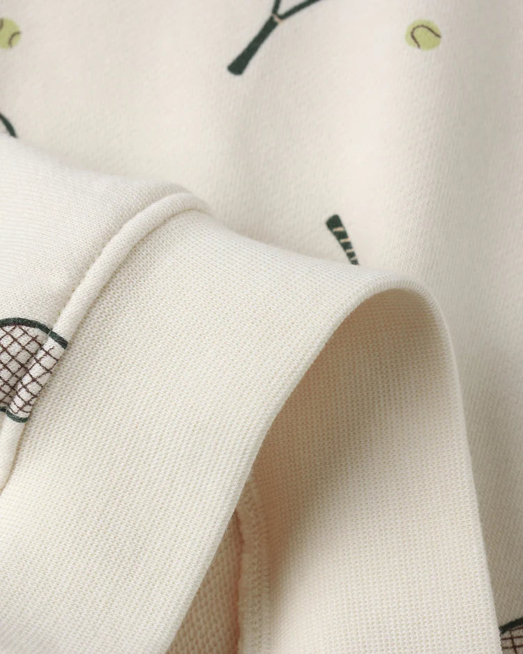 Relaxed Sweatshirt | Tennis | Rylee & Cru