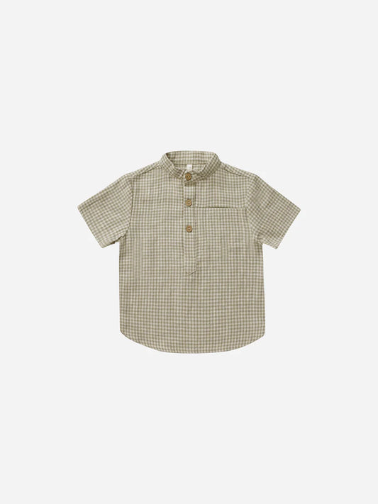 Mason Shirt | Rylee & Cru | Sage Gingham