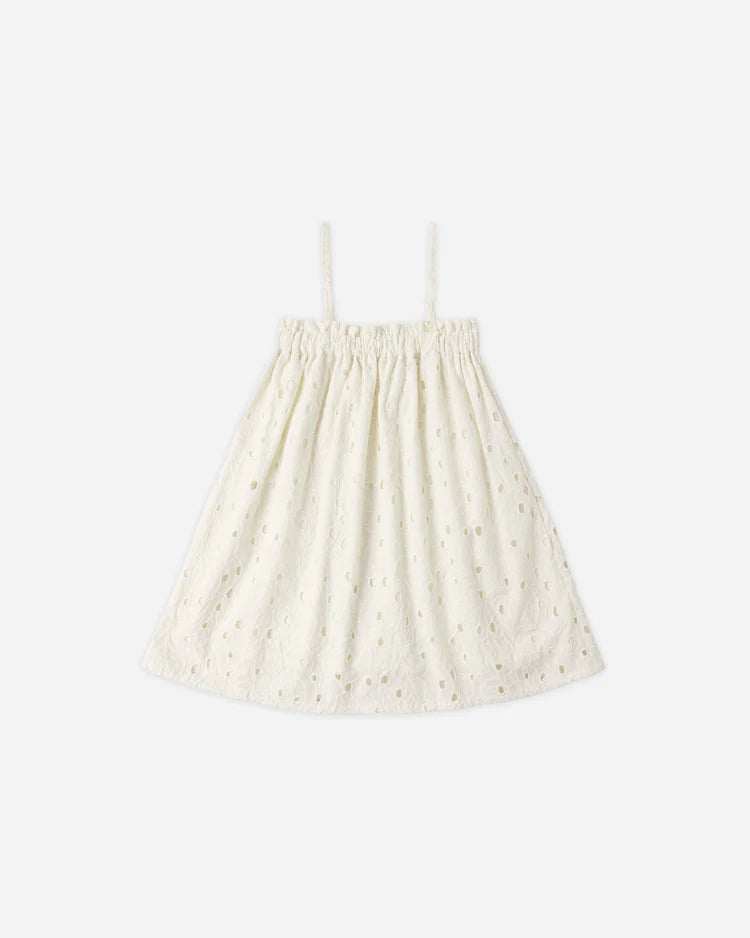 Sahara Mini Dress | Ivory | Rylee & Cru