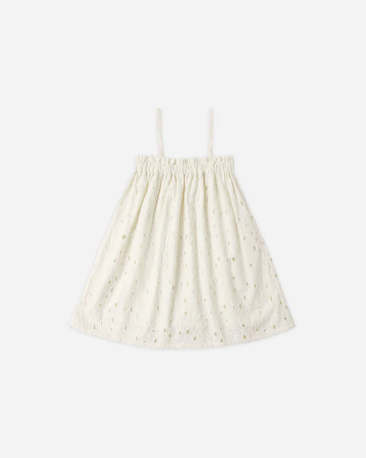 Sahara Mini Dress | Ivory | Rylee & Cru