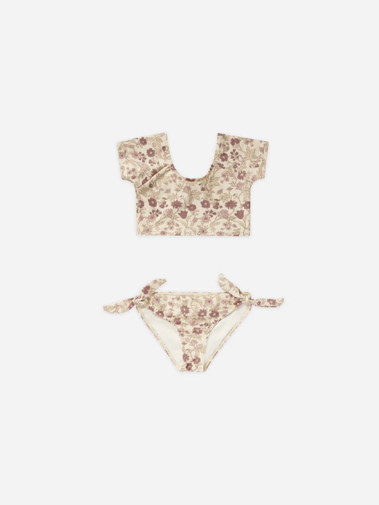 Cropped Rash Guard Set | Rylee & Cru | Bloom