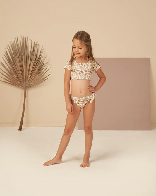 Cropped Rash Guard Set | Rylee & Cru | Bloom