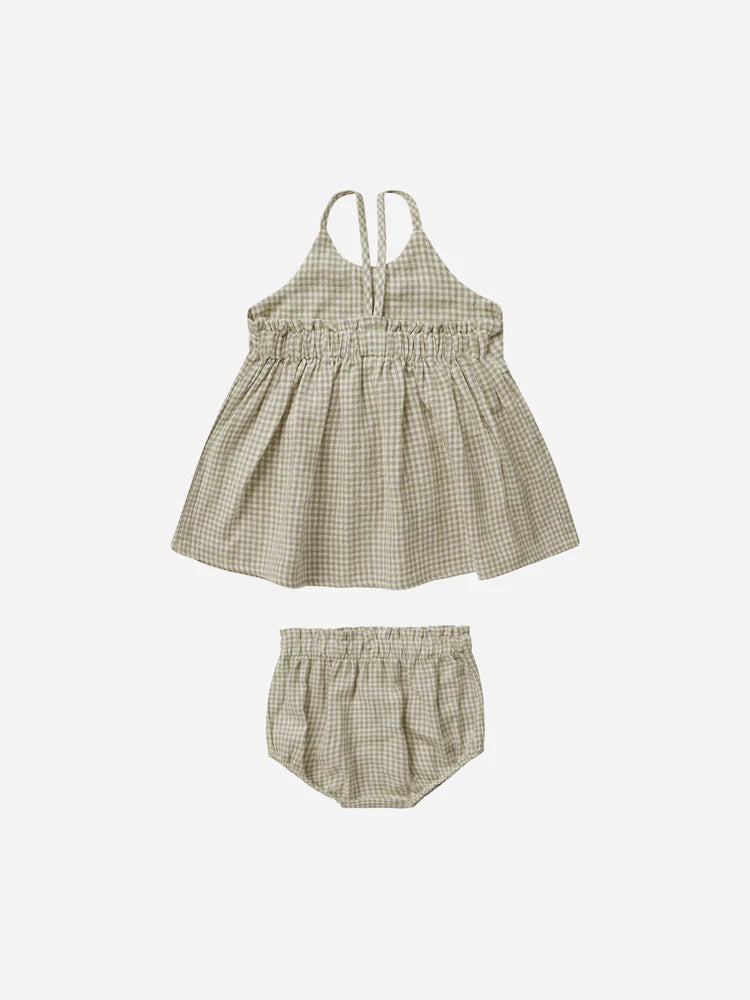 Zenni Set | Rylee & Cru | Sage Gingham