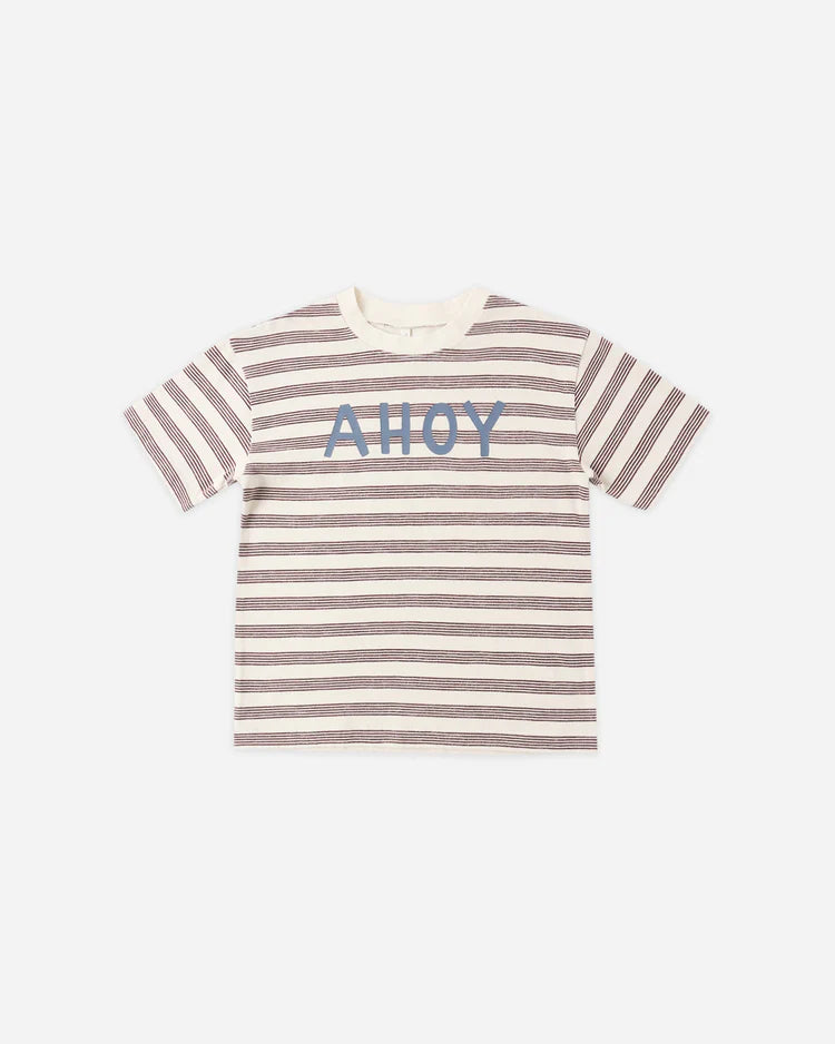 Relaxed Tee | Ahoy | Rylee & Cru