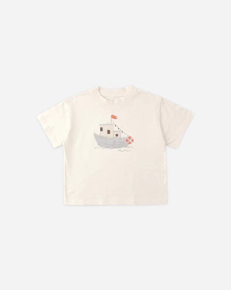 Relaxed Tee | Tug Boat | Rylee & Cru