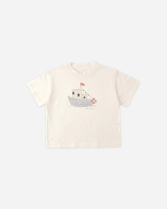 Relaxed Tee | Tug Boat | Rylee & Cru