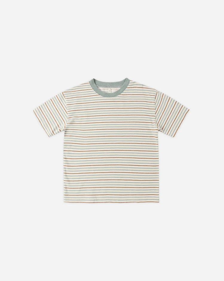 Relaxed Tee | Vintage Stripe | Rylee & Cru