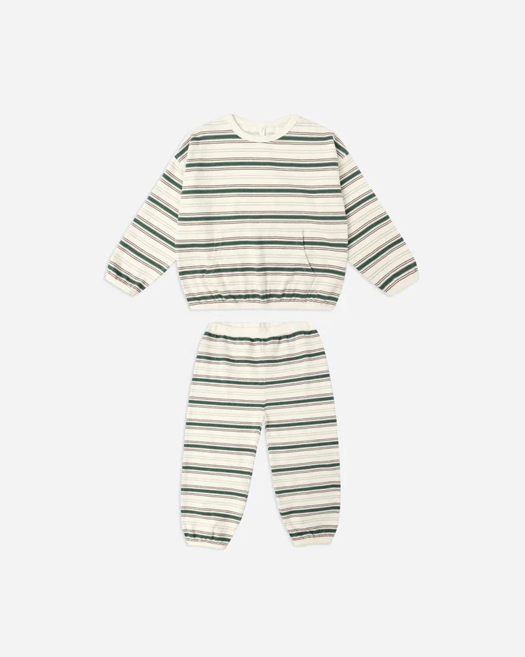 Relaxed Set | Retro Stripe | Rylee & Cru