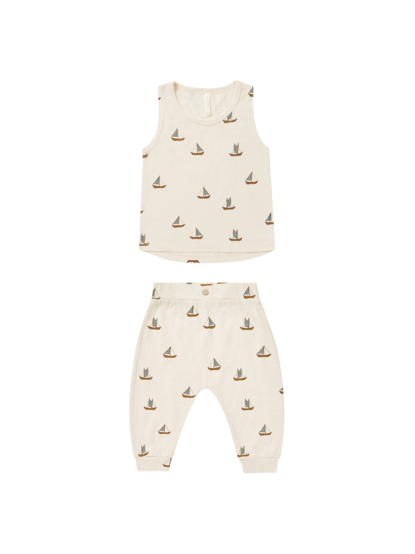 Tank + Slouch Pant Set | Rylee & Cru | Sailboats