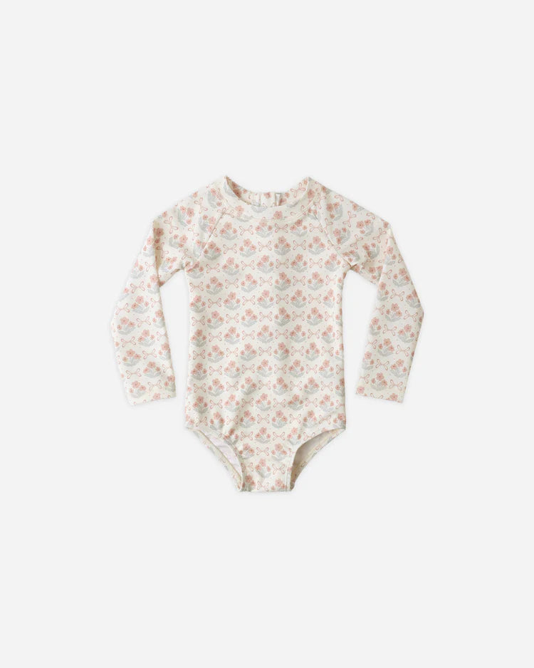 Delphine Rashguard One-Piece |  Blossom | Rylee & Cru