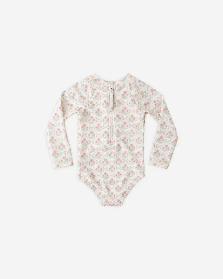 Delphine Rashguard One-Piece |  Blossom | Rylee & Cru