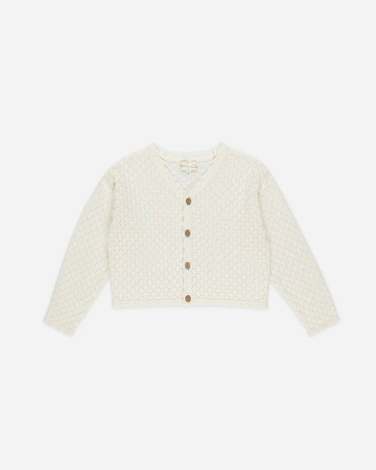 Ella Cardigan | Ivory | Rylee & Cru
