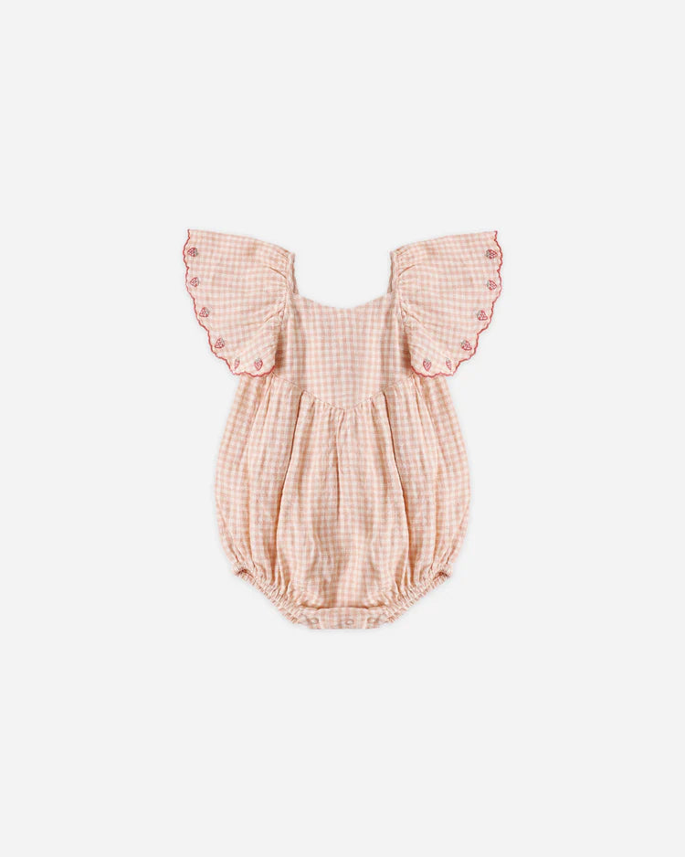 Roxy Romper | Petal Gingham | Rylee & Cru