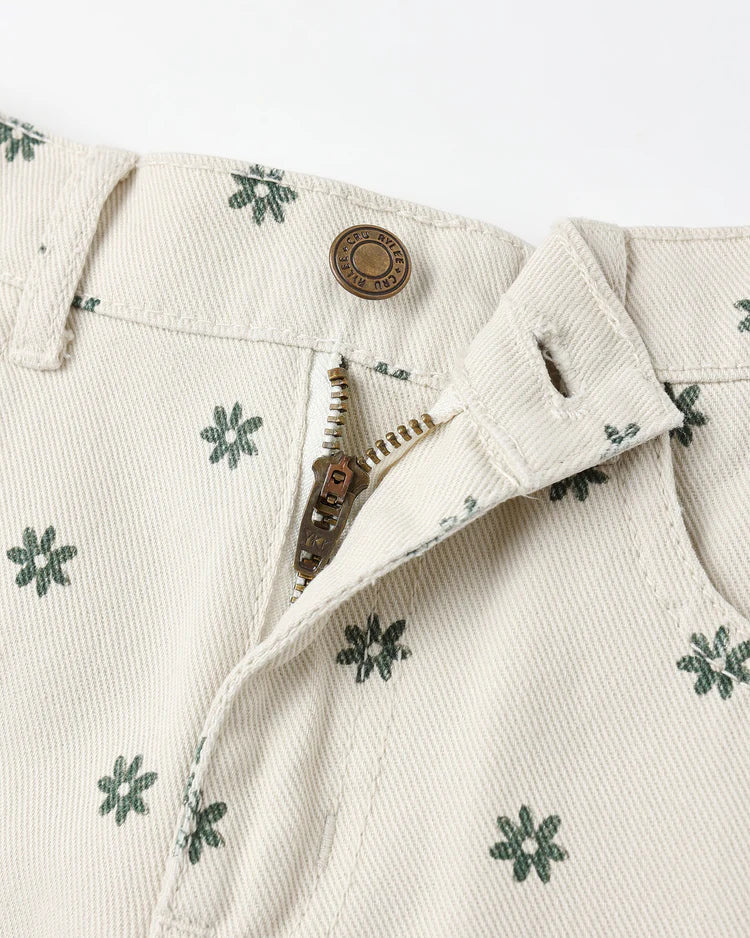 Straight Leg Pant | Mini Daisy | Rylee & Cru