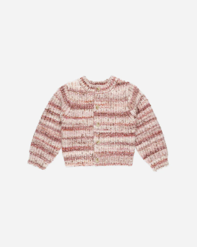 Cheyenne Cardigan | Pink Multi Stripe | Rylee + Cru