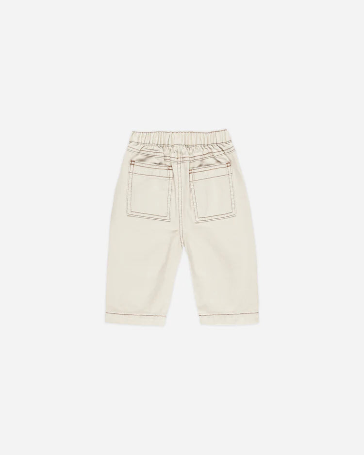 Baggy Pant | Natural | Rylee & Cru