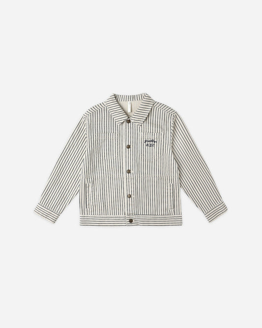Chore Coat | Navy Pinstripe | Rylee & Cru