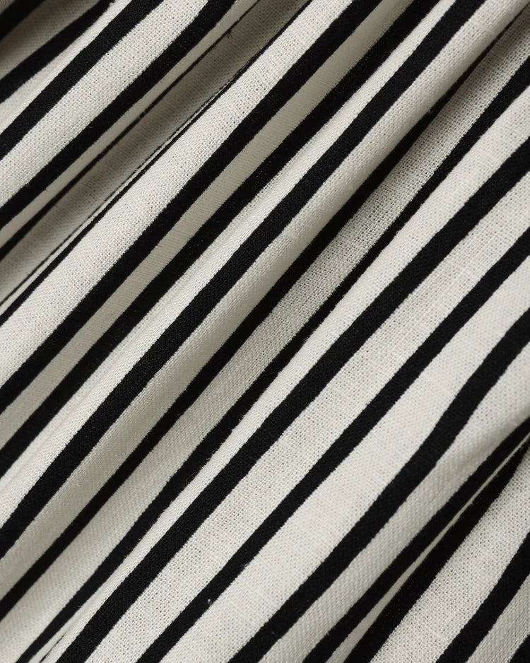 Rose Dress | Wavy Stripe | Rylee & Cru