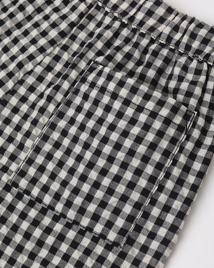 Perry Short | Black Check | Rylee & Cru