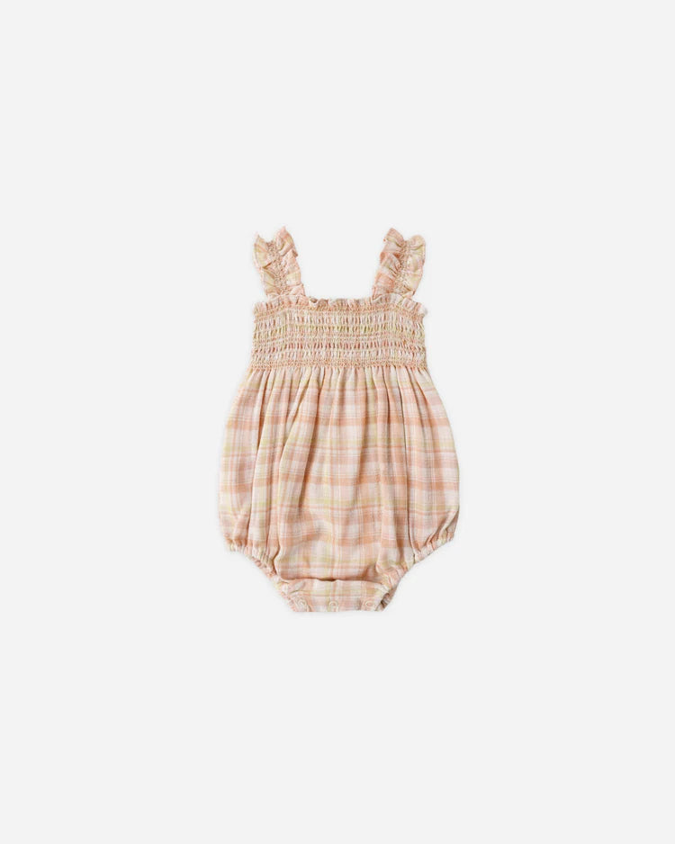 Julia Romper | Summer Plaid | Rylee & Cru