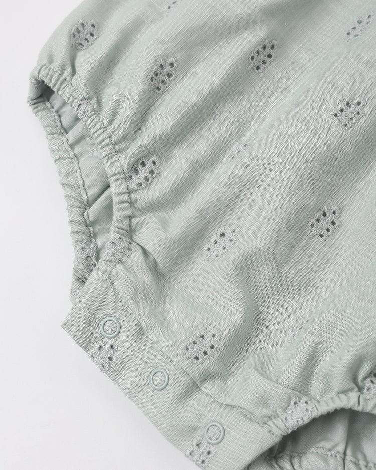 Myla Romper | Seafoam | Rylee & Cru