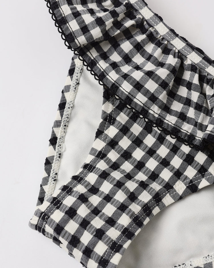 Margot Bikini | Black Gingham | Rylee & Cru