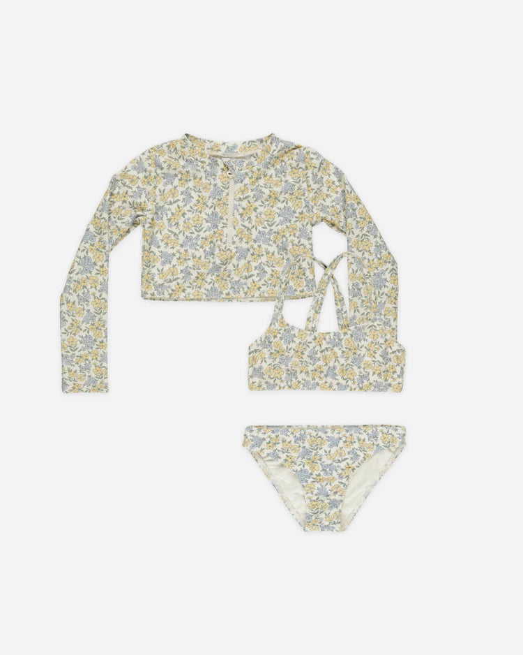 Crop Rashguard Set | Bloom | Rylee & Cru