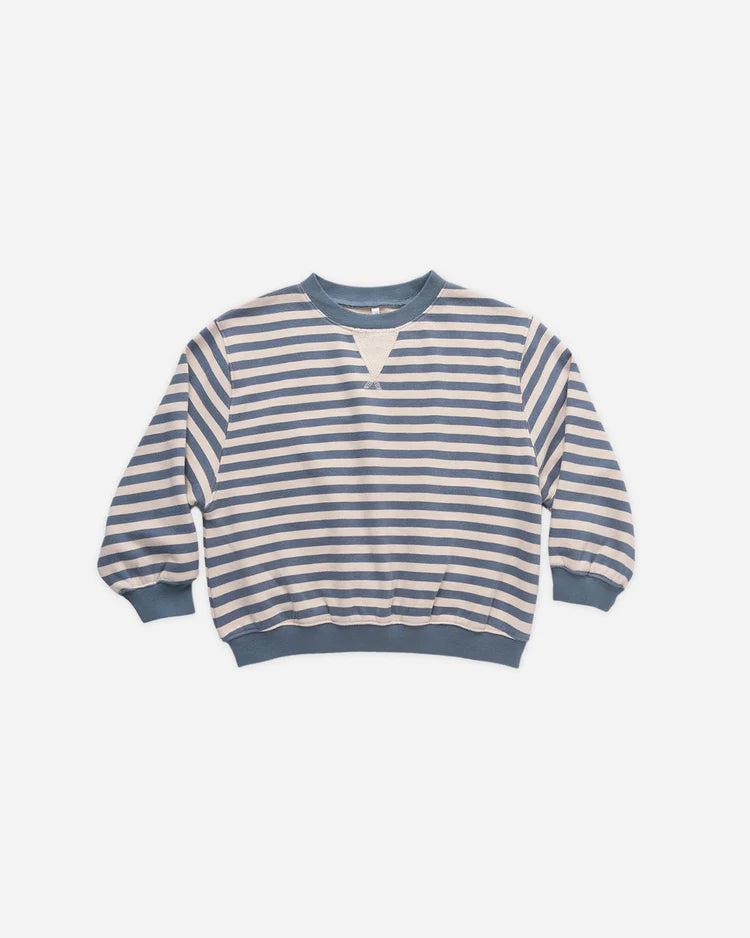 Oversized Crew | Marine Stripe | Rylee & Cru