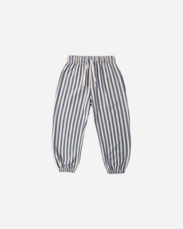 Relaxed Jogger | Marine Stripe | Rylee & Cru