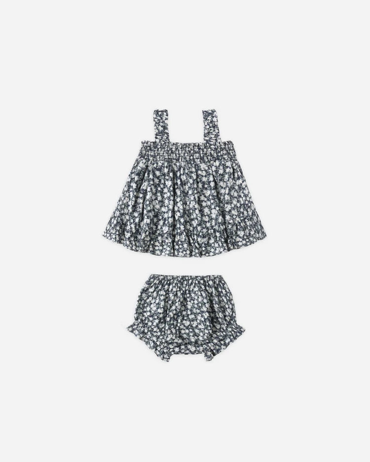 Lala Set | Navy Floral | Rylee & Cru