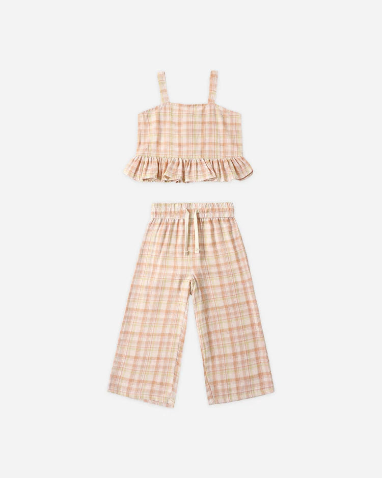 Kayli Set | Summer Plaid | Rylee & Cru