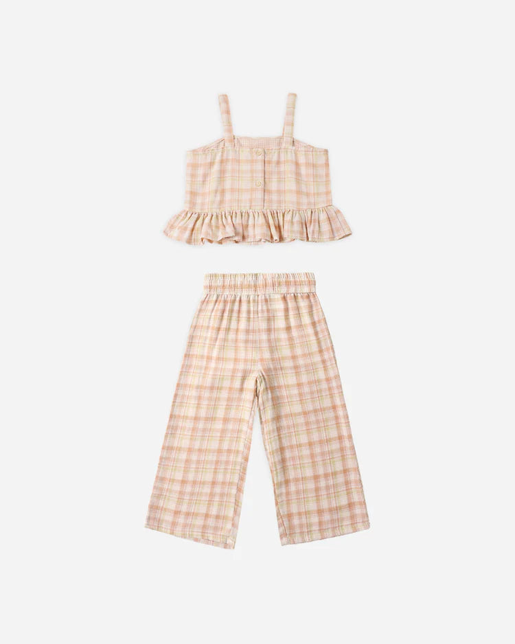 Kayli Set | Summer Plaid | Rylee & Cru