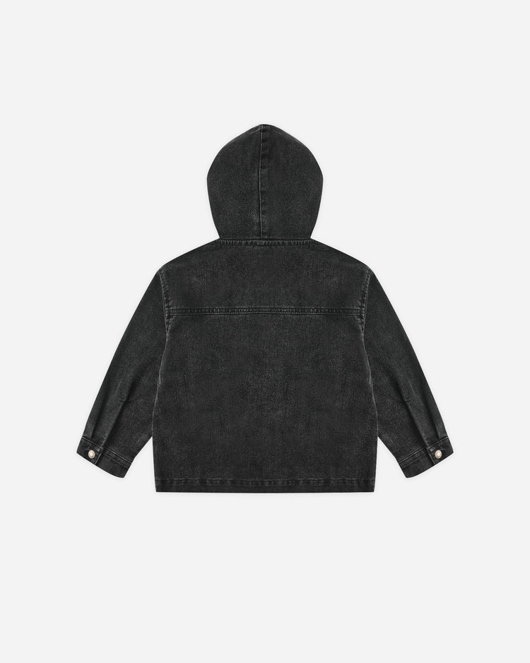 Sammy Jacket | Washed Black | Rylee & Cru