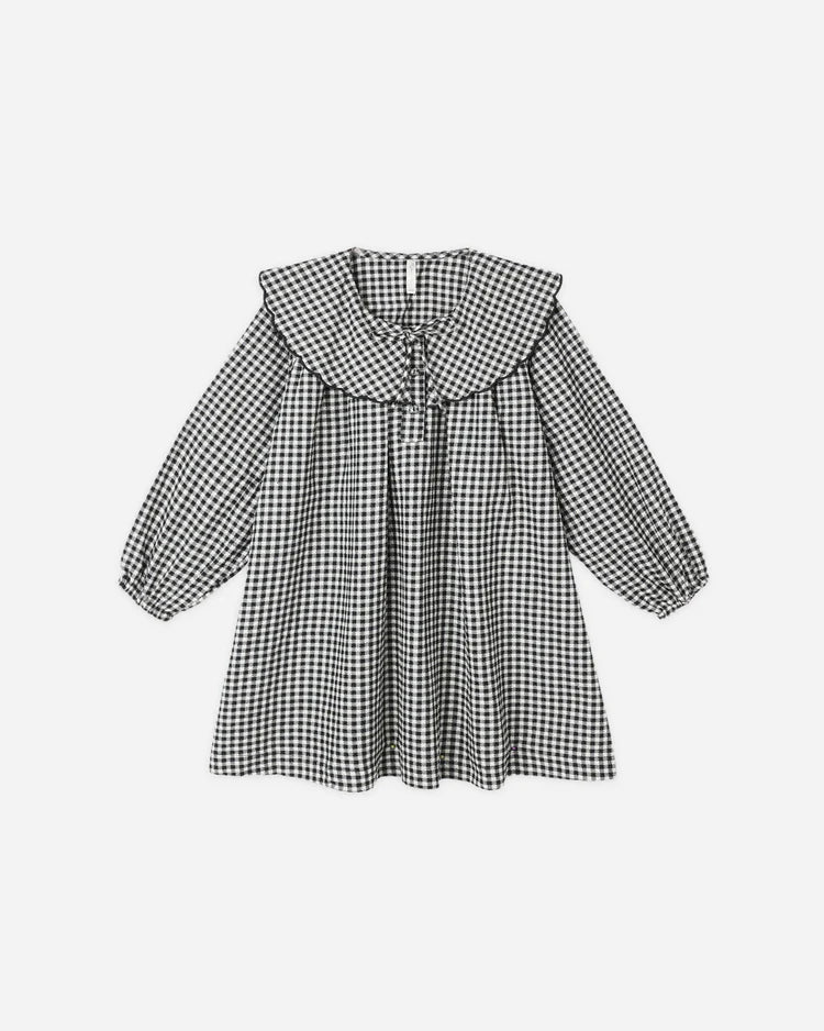 Mini Dress | Black Gingham | Rylee & Cru