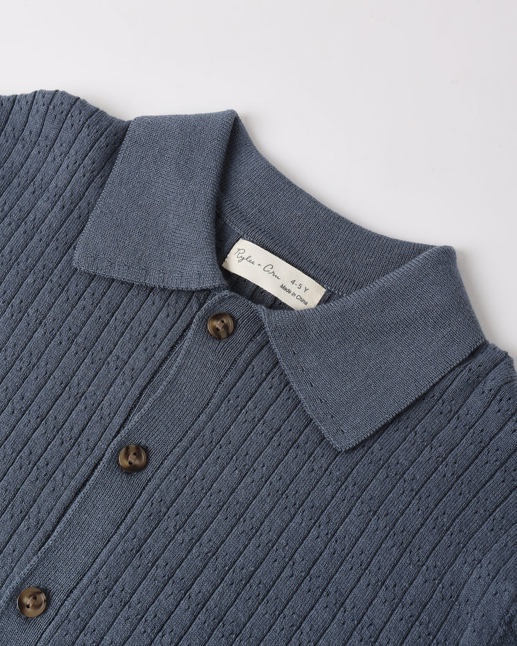 Aiden Polo | Marine | Rylee & Cru
