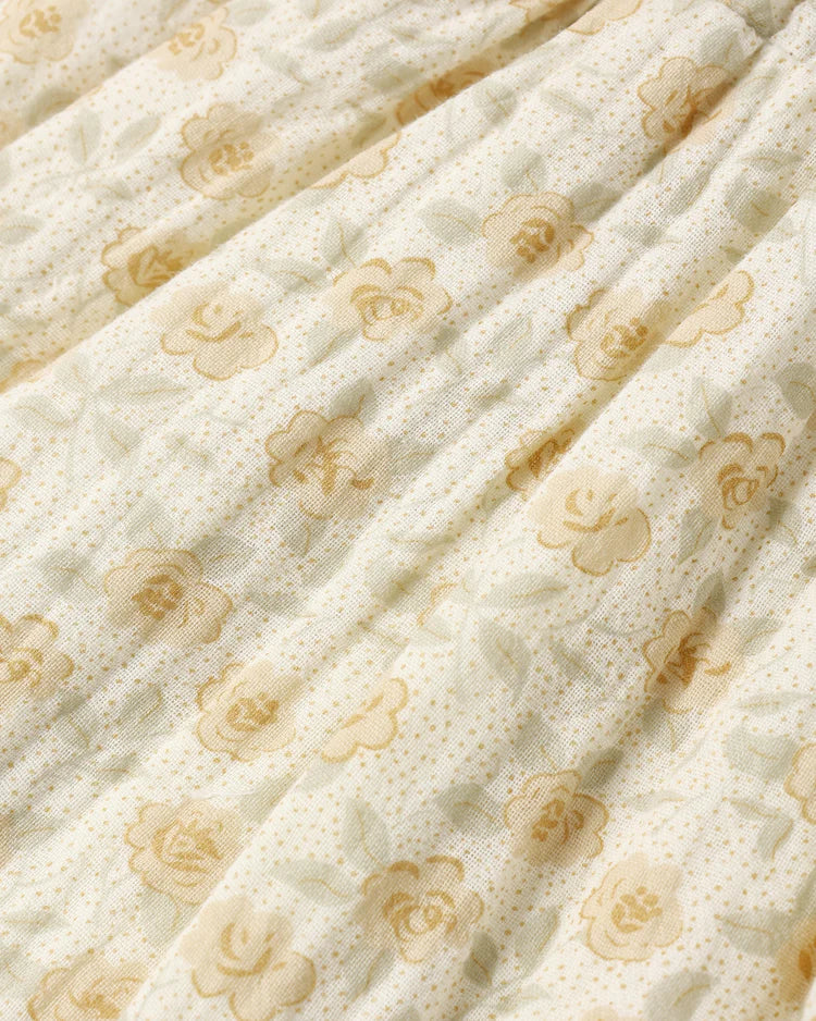 Sutton Dress | Yellow Floral | Rylee & Cru