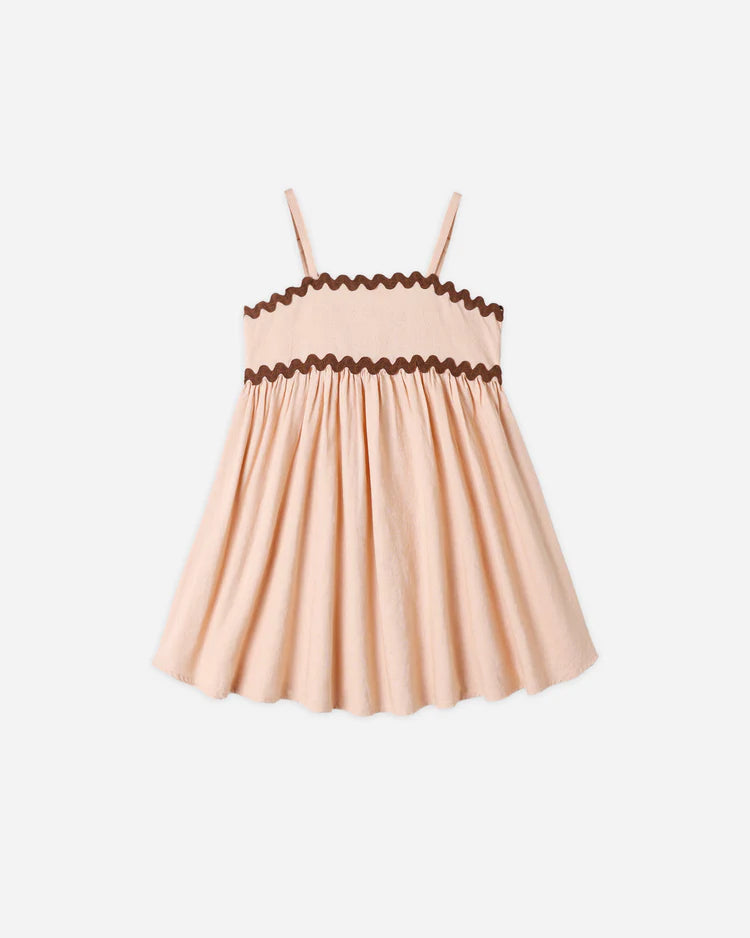 Ric Rac Dress | Blush | Rylee & Cru