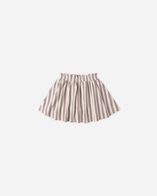 Sasha Skort | Brown Stripe | Rylee & Cru